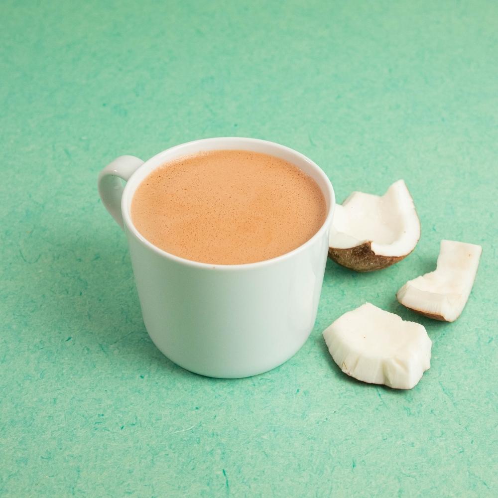 Coconut hot chocolate