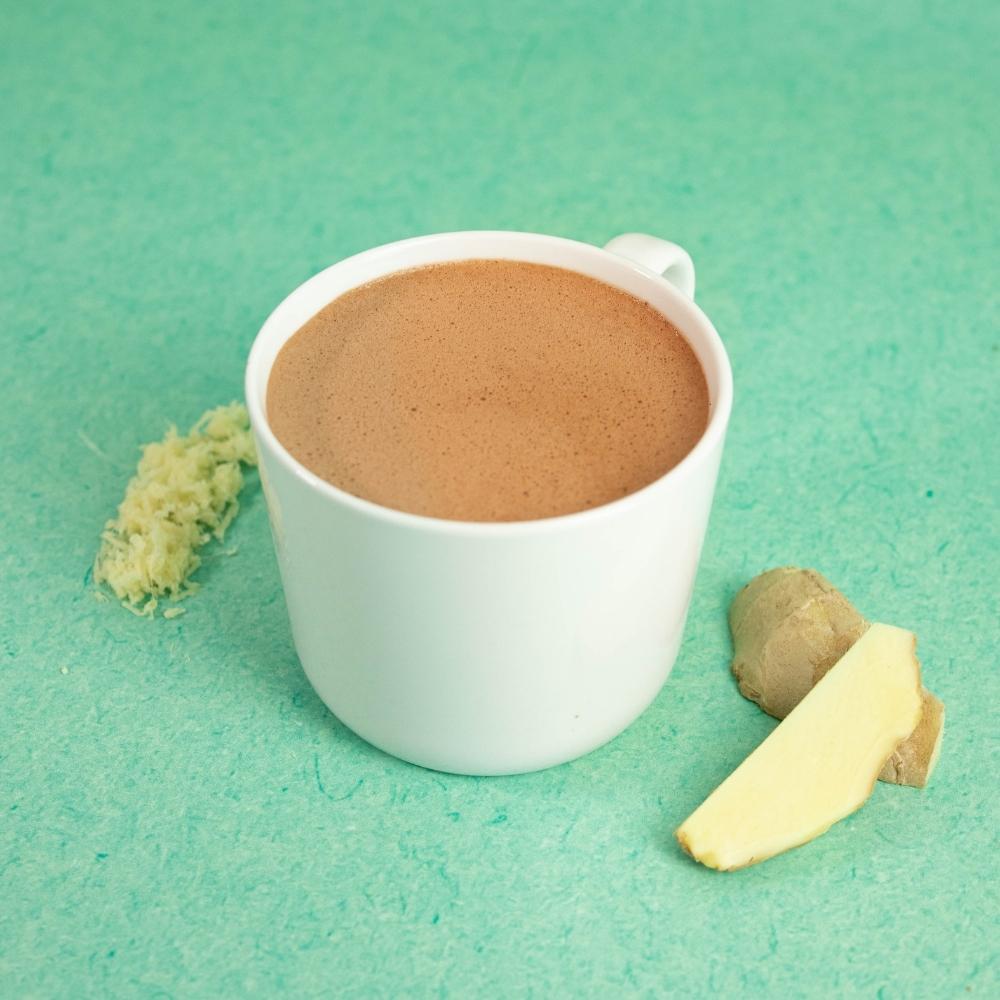 Ginger hot chocolate