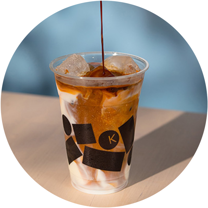 Knoops iced coffee