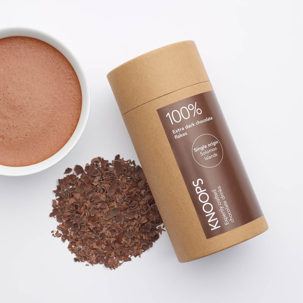 Extra dark hot chocolate flakes | 100% | Philippines